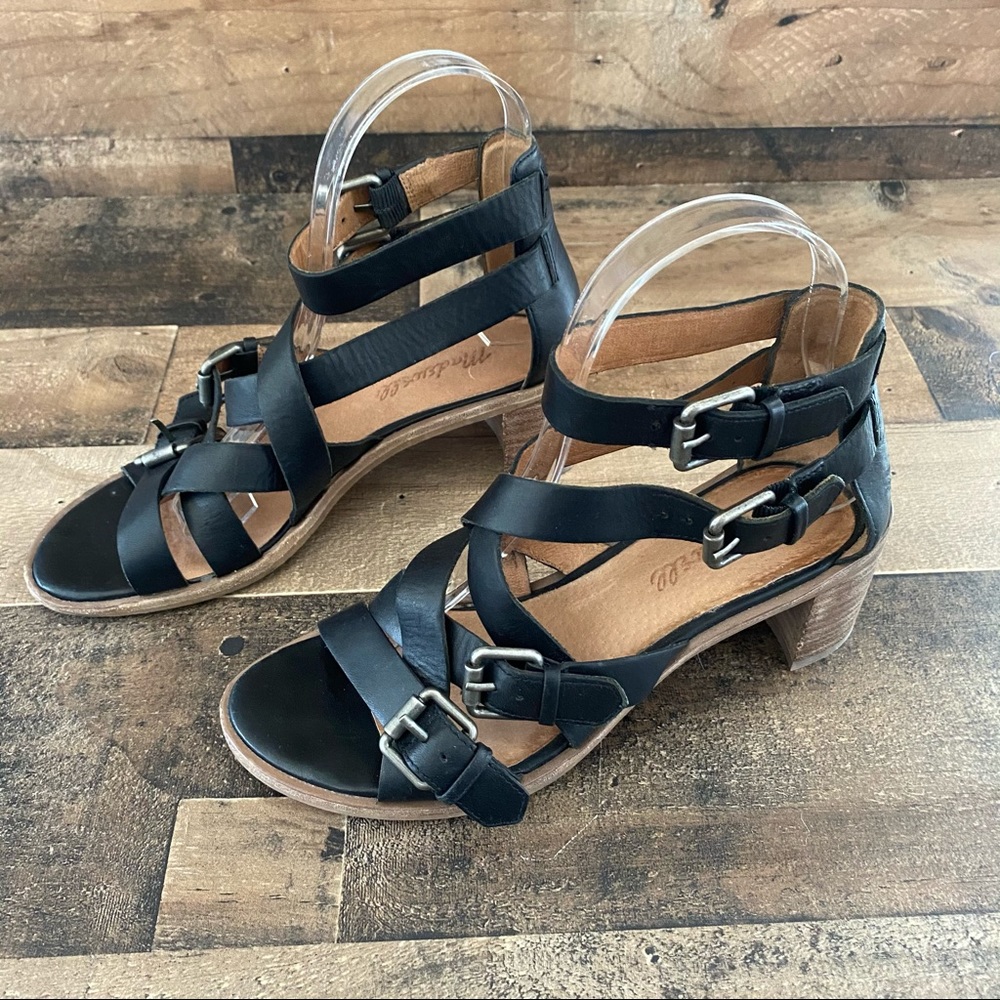 Madewell The Talisa Buckle Sandal Black
